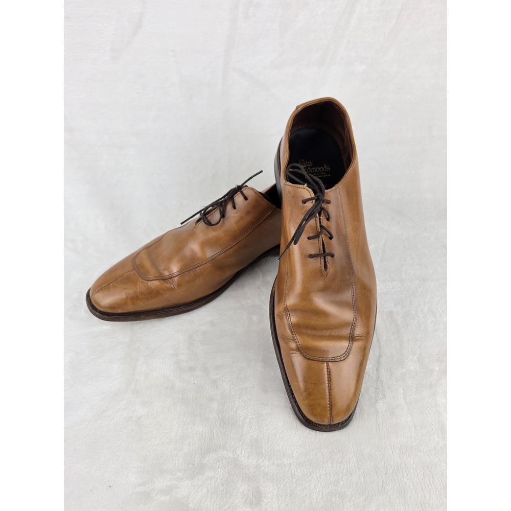 Allen Edmonds Berkley Mens Dress Shoes Size 13 D Brown Leather Made in USA